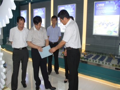 兗州區(qū)副區(qū)長(zhǎng)劉曉林一行蒞臨天意機(jī)械指導(dǎo)工作！